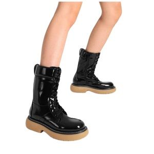 DREAM PAIRS Platform Combat Boots